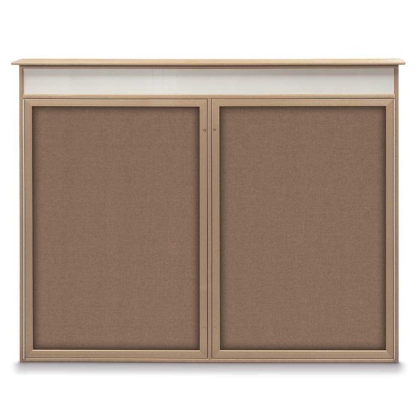 Single Door Enclosed Indoor Letterboard