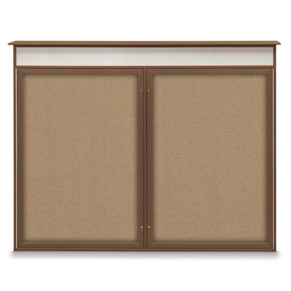 Single Door Enclosed Indoor Letterboard