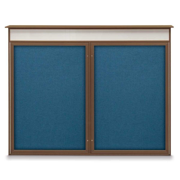 Single Door Enclosed Indoor Letterboard