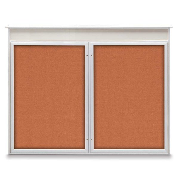 Single Door Enclosed Indoor Letterboard