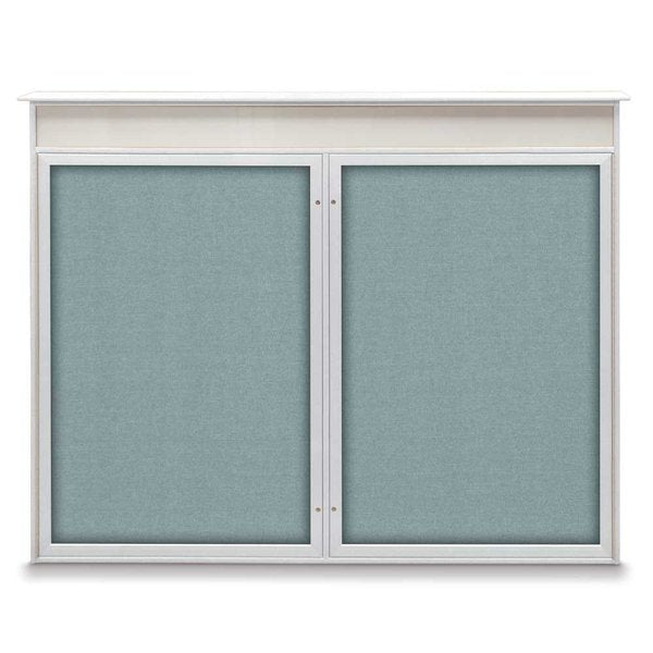Single Door Enclosed Indoor Letterboard