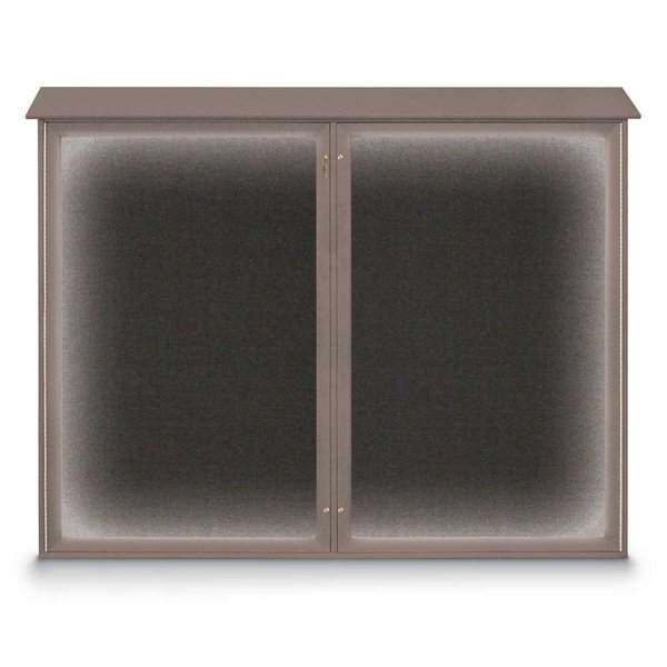 Double Door Enclosed Indoor Letterboard