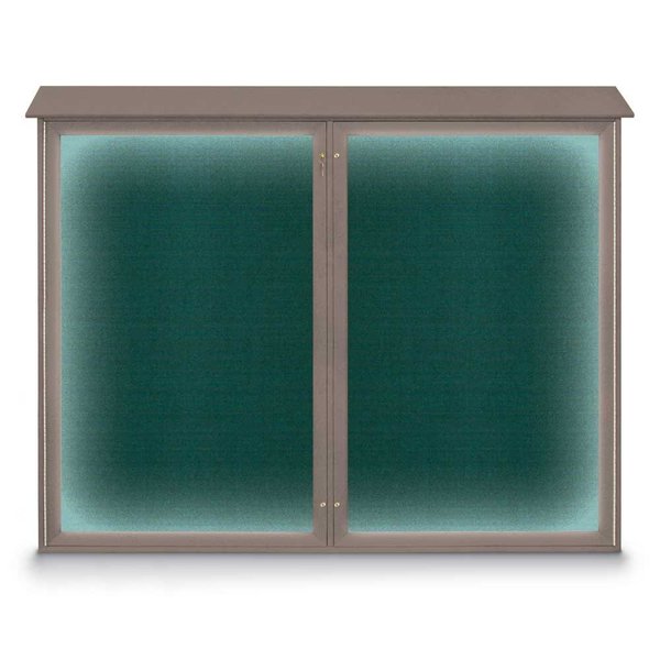 Double Door Enclosed Indoor Letterboard