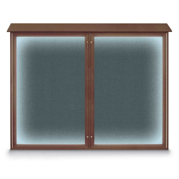 Triple Door Enclosed Indoor Letterboard