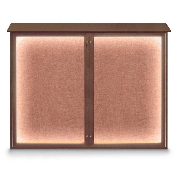 Double Door Enclosed Indoor Letterboard