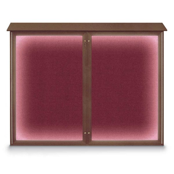 Triple Door Enclosed Indoor Letterboard