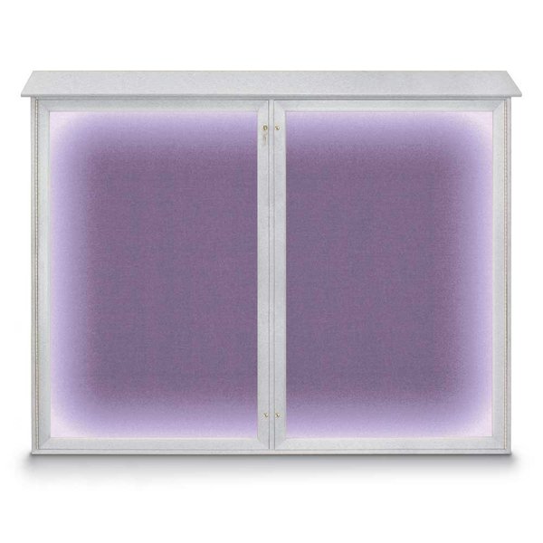 Double Door Enclosed Indoor Letterboard