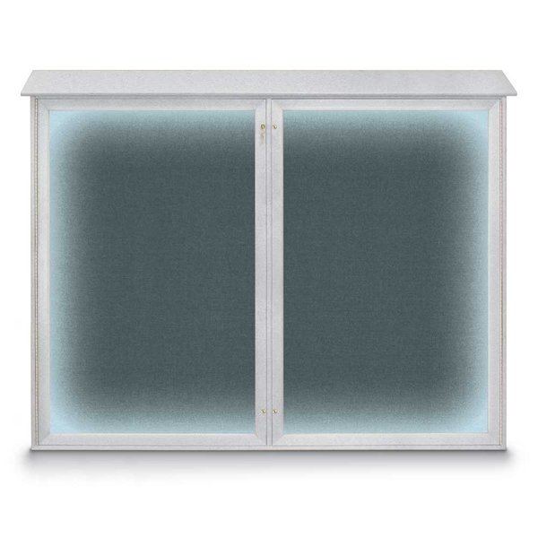 Triple Door Enclosed Indoor Letterboard