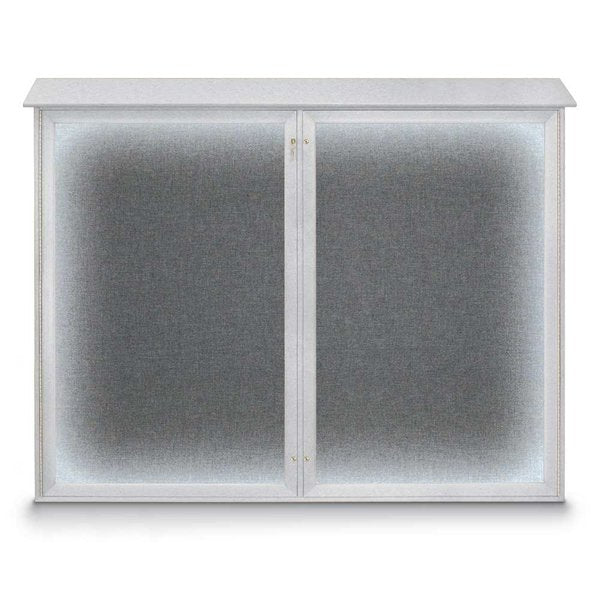 Double Door Enclosed Indoor Letterboard