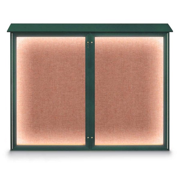 Double Door Enclosed Indoor Letterboard