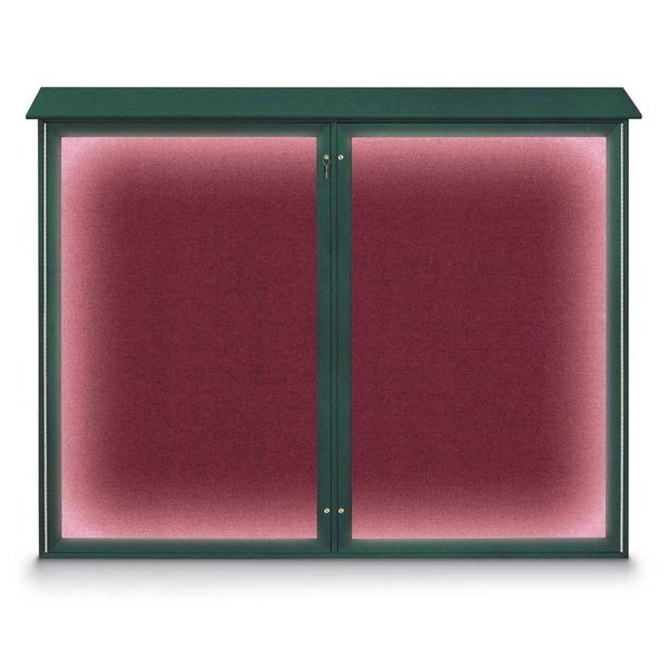 Triple Door Enclosed Indoor Letterboard