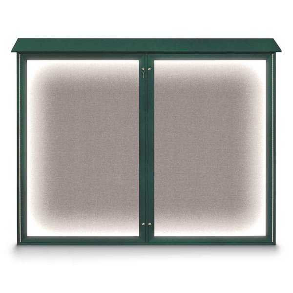 Double Door Enclosed Indoor Letterboard