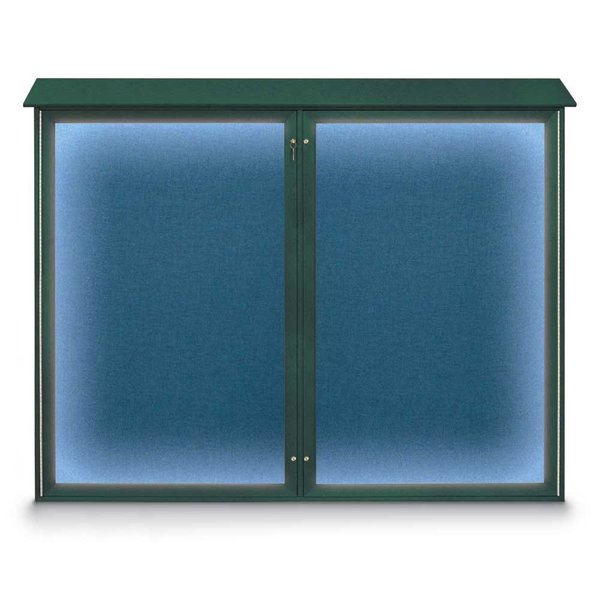 Double Door Enclosed Indoor Letterboard