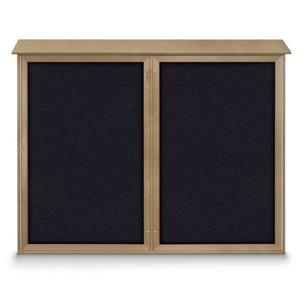 Single Door Enclosed Indoor Letterboard