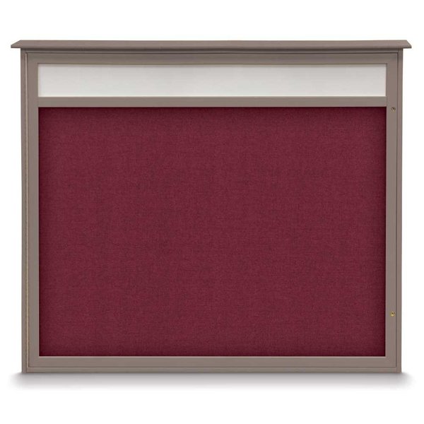 Double Door Enclosed Indoor Letterboard