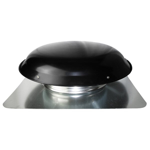 4000 Series 1,600 CFM Roof Mount Power Attic Ventilator in Black