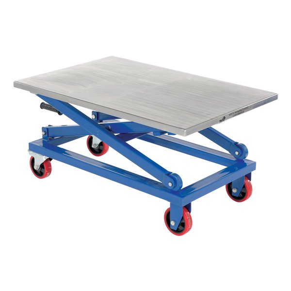MECH SCISSORS CART, HAND CRANK 26X40 1000 LBS CAP