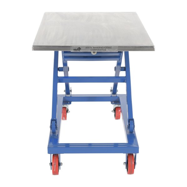 MECH SCISSORS CART, HAND CRANK 26X40 1000 LBS CAP