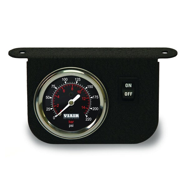 Illuminated Dash Panel Gauge Kit, Black F