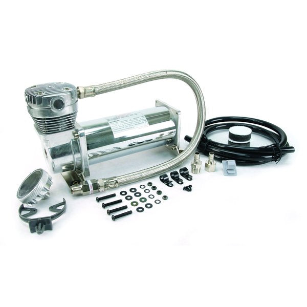 Chrme Compressor Kit, 3/8
