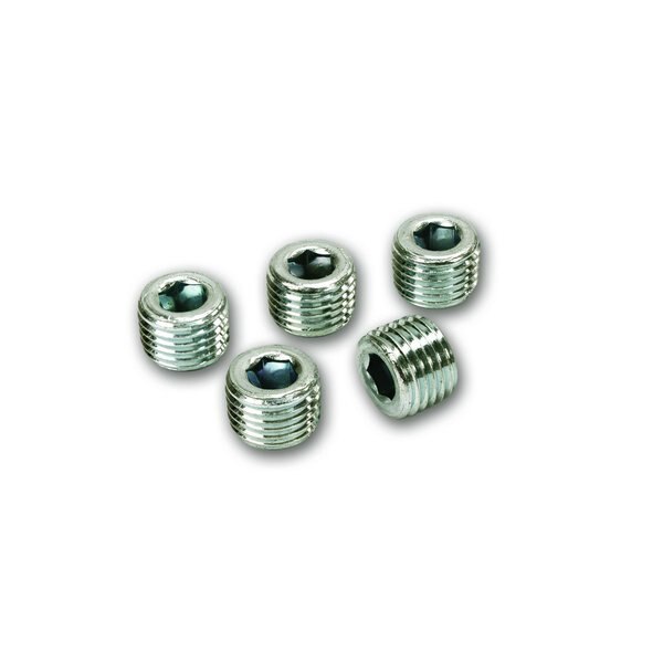 M Plugs, 5 Piece Pack, 1/4