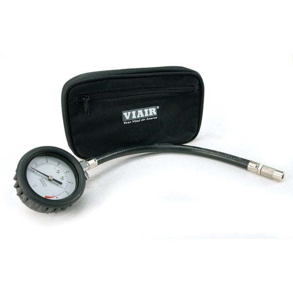 Tire Gauge, Hose, 0 to 15 psi, Storage P
