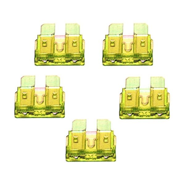 Fuse, 5 pcs., 20-Amp