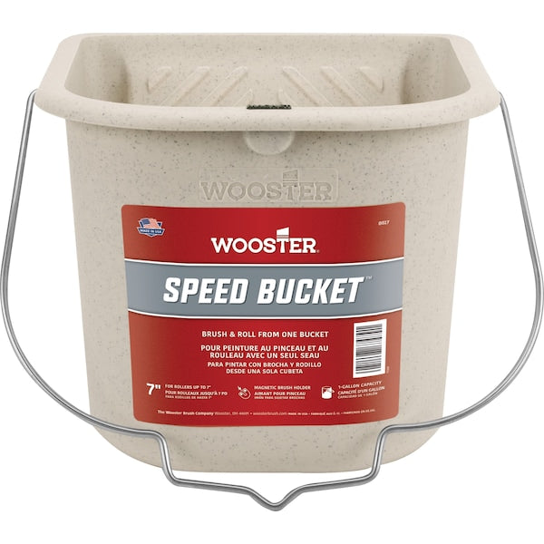 Polypropylene Paint Bucket, 1/2 gal