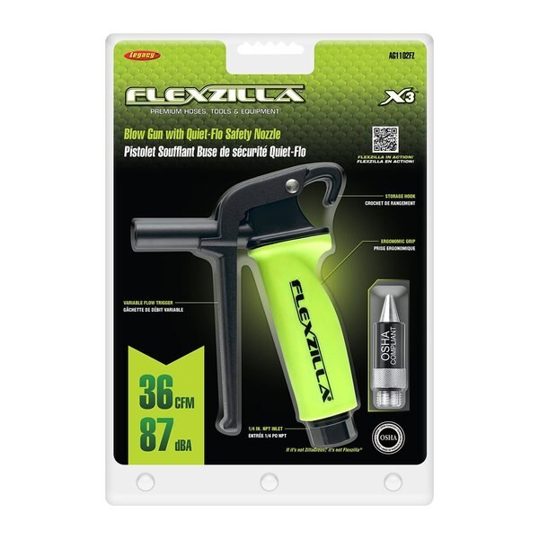X3 Blow Gun with Quiet-Flo Safety Nozzle