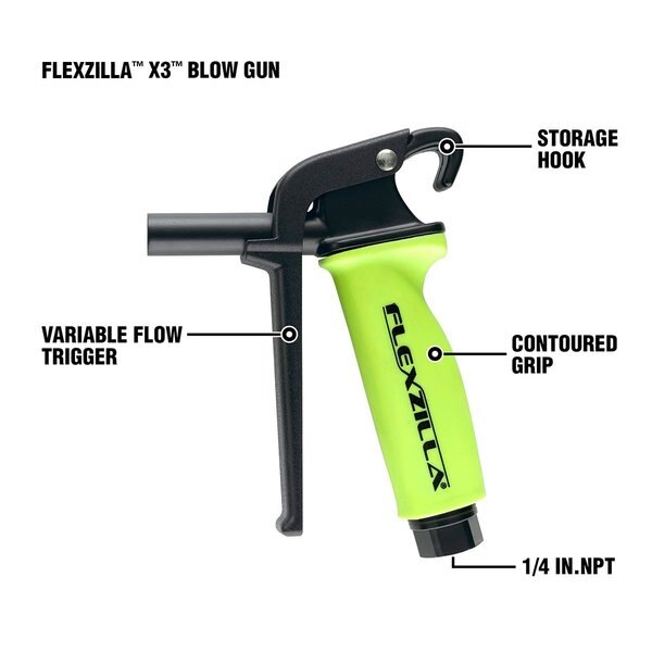 X3 Blow Gun Kit, 6-Piece