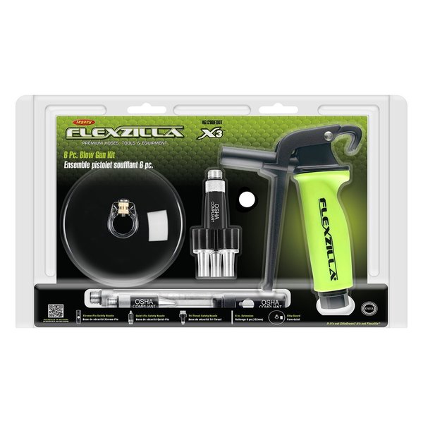 X3 Blow Gun Kit, 6-Piece