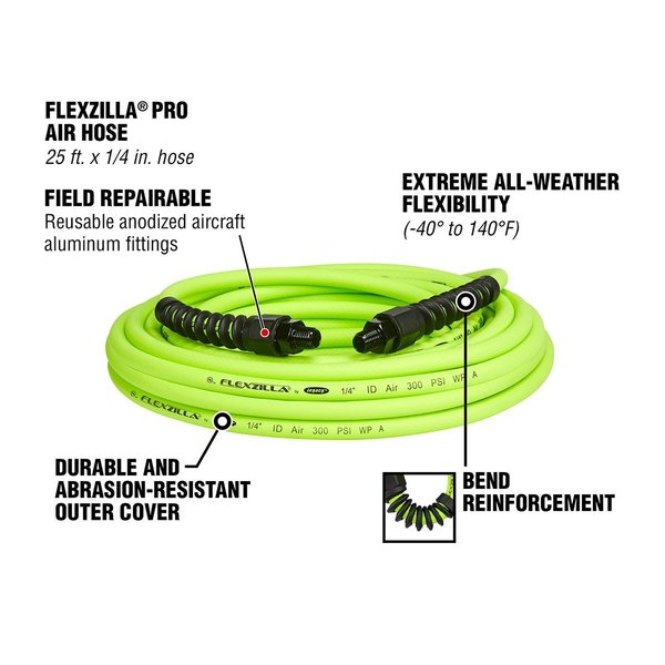 Pro Air Hose, 1/4