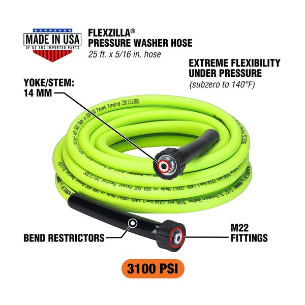 Pressure Washer Hose, 5/16