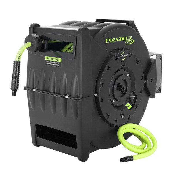 Retractable Air Hose Reel w Levelwind Te