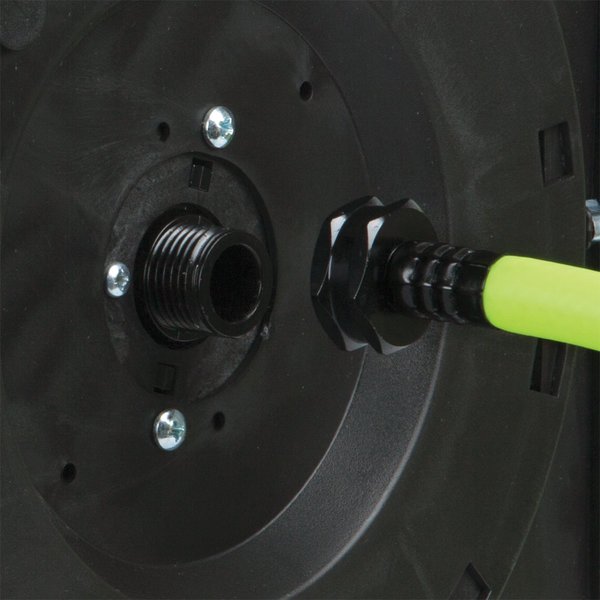 Retractable Air Hose Reel w Levelwind Te