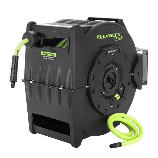 Retractable Air Hose Reel w Levelwind Te