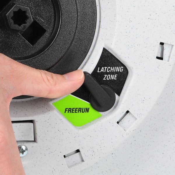 Retractable Water Hose Reel w Levelwind