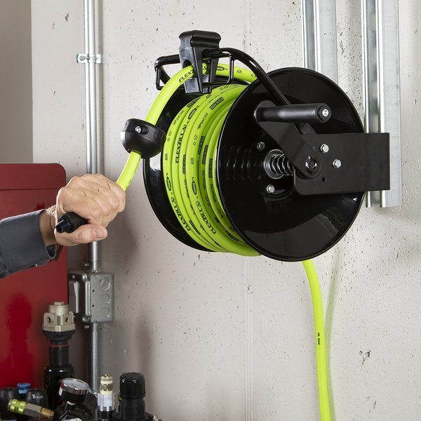 Flexzilla Manual Air Hose Reel, Open Fa