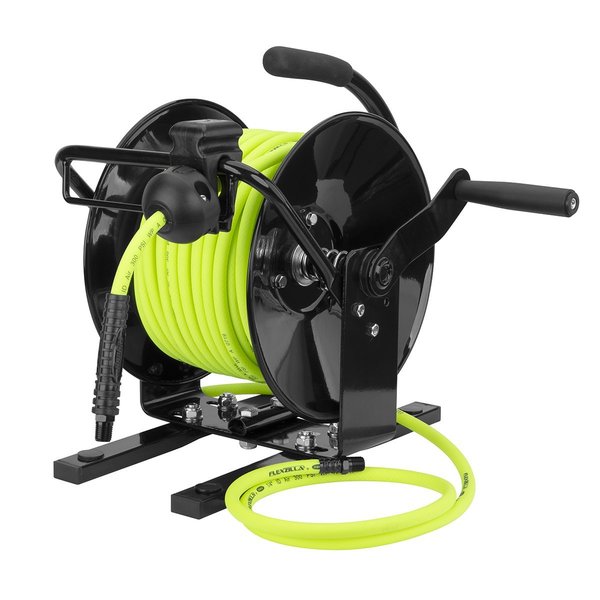 Flexzilla Manual Air Hose Reel, Open Fa