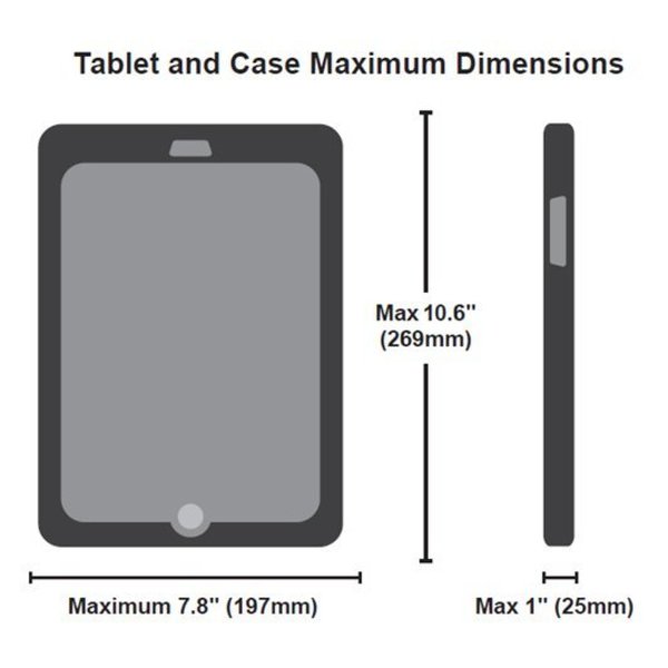ToolMate Link Tablet Jacket + 3LB ToolMate Retractable Tool Tether