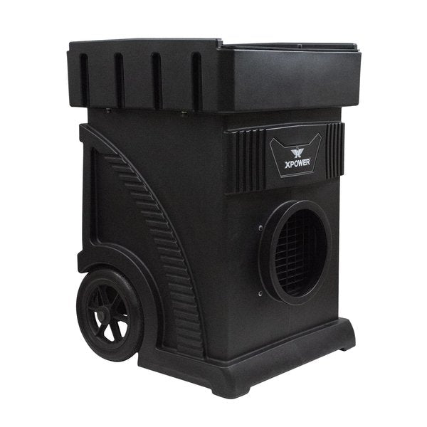XPOWERâs AP-2500D Mega pro HEPA air purification system for large, busy spaces is quieter and more energy efficient without sacrificing on power.
