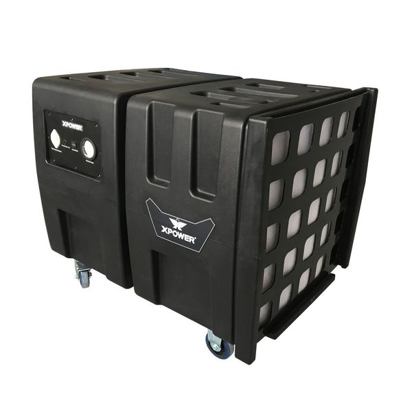 2000 CFM, 8.5 Amps, 2 Speed HEPA Air Filtration System