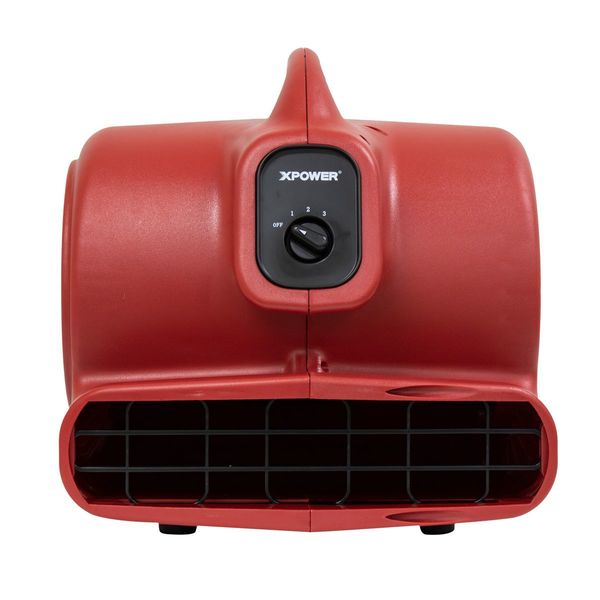 1/3 HP, 2400 CFM, 3.8 Amps, 4 Positions, 3 Speeds Air Mover with GFCI Power Outlets for Daisy Chain