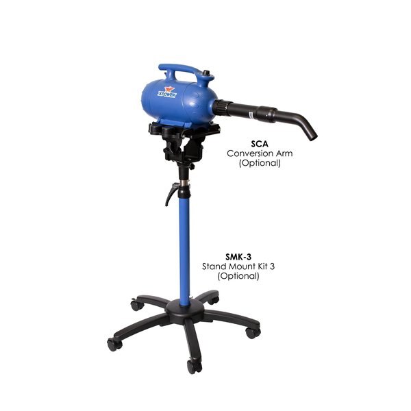 3 HP, 150 CFM, 10 Amps, Variable Speed Professional Force Air Pet Dryer