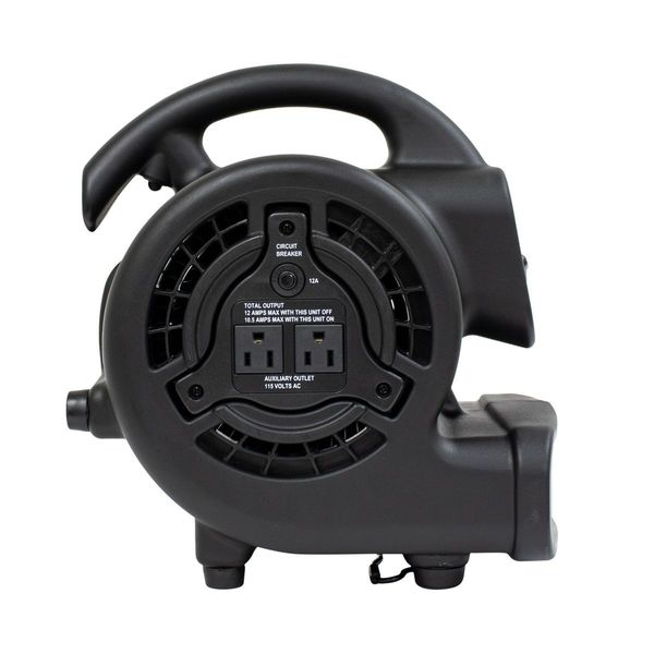 Speed-dry surfaces and tight spaces with powerful, focused air from the commercial-grade P-80A centrifugal air mover! Portable and energy-efficient.