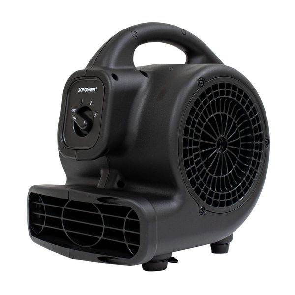 Speed-dry surfaces and tight spaces with powerful, focused air from the commercial-grade P-80A centrifugal air mover! Portable and energy-efficient.