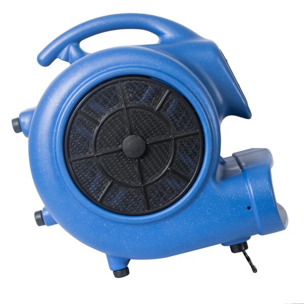 3/4 HP, 3200 CFM, 7.5 Amps, 4 Positions, 3 Speeds Air Mover with 3-Hour Timer and Filter Kit