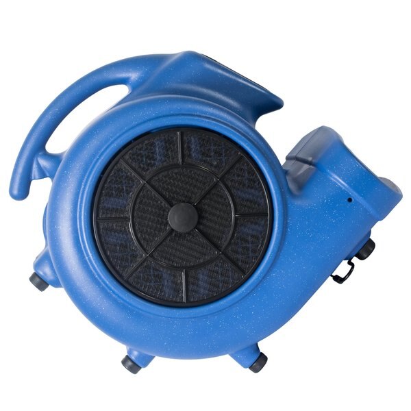 3/4 HP, 3200 CFM, 7.5 Amps, 4 Positions, 3 Speeds Air Mover with 3-Hour Timer and Filter Kit