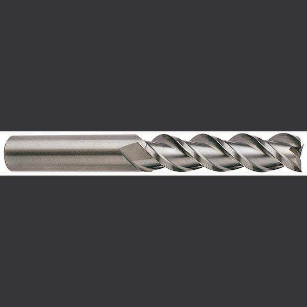 3 Flute 45 Degree Helix Long Length 0.120 Corner Radius Alu-Power