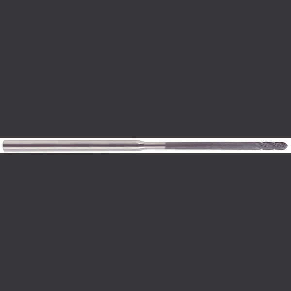 4 Flute 30 Helix Long Reach Ball Nose D-Power End Mill